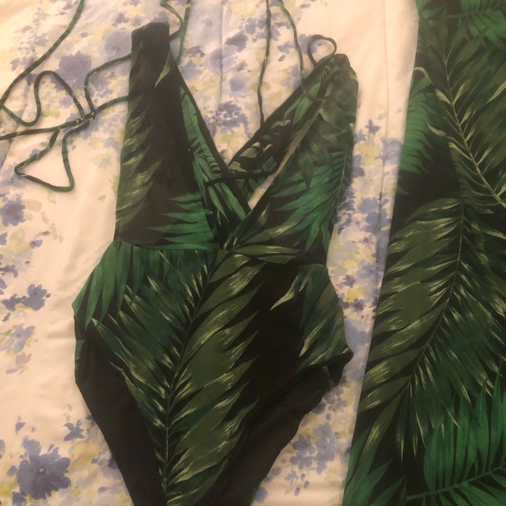 Swimsuit and cover up